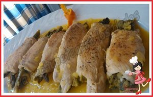 *rollitos De Pollo Rellenos De Espárragos (cocina Tradicional)
