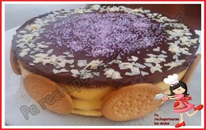 *tarta De Galletas Y Flan (thermomix)
