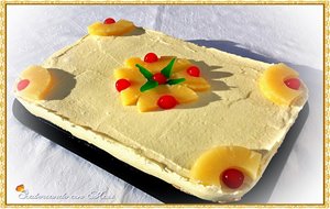 Pastel Fresco De Piña (sin Horno)
