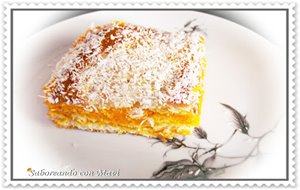 Pastel De Zanahoria Y Coco
