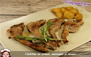 Chuletitas De Cordero Marinadas Al Romero