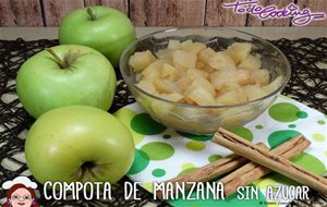 Compota De Manzana. Receta Sin Azúcar.