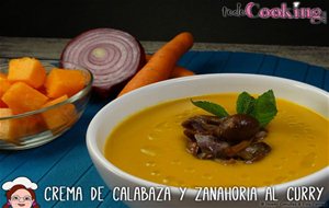 Crema De Calabaza Y Zanahoria Al Curry