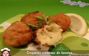 Croquetas Cremosas De Bacalao