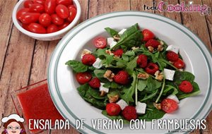 Ensalada De Verano Con Frambuesas