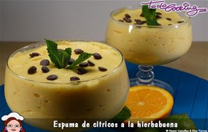 Espuma De Cítricos A La Hierbabuena