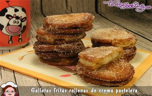 Galletas Fritas Rellenas