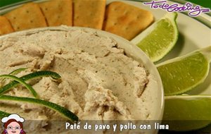 Paté De Jamón De Pavo Y Pollo Con Lima