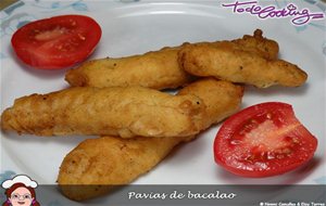 Pavías De Bacalao Fresco. Receta Casera Andaluza.