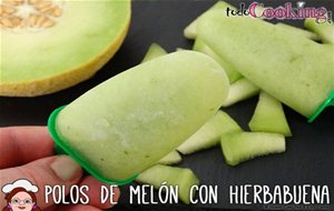 Polos De Melón Con Hierbabuena