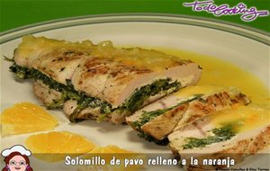 Solomillo De Pavo Relleno A La Naranja (apto Dukan)