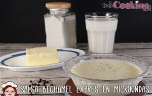 Salsa Bechamel Exprés En El Microondas