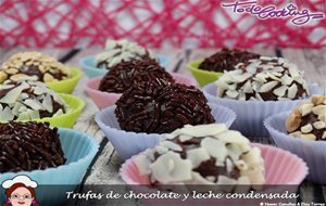 Trufas De Chocolate Y Leche Condensada