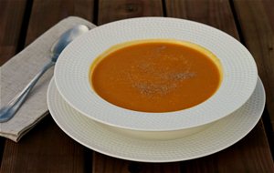 Crema De Calabaza Especiada Y Picosita
