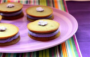 Whoopies O Bizcosandwich De Violetas
