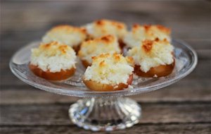 Albaricoques Rellenos De Coco
