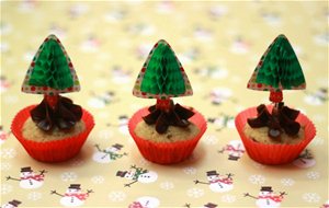 Mini Cupcakes De Chocolate Y Menta
