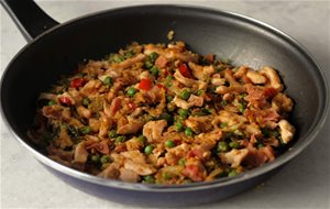 Arroz De Coliflor Con Verduras 
