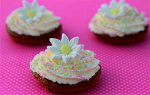 Medios Whoopies De Zanahoria Con Crema De Queso
