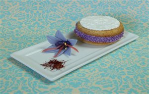 Whoopies Con Crema De Azafrán
