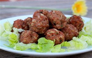 Albondigas De Carne Y Queso 
