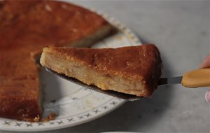 Tarta De Pan Y Coco
