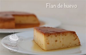 Flan De Huevo.
