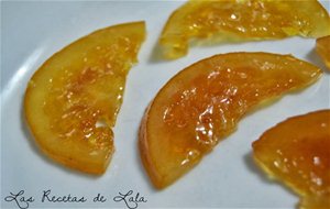 Naranjas Confitadas.