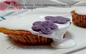 Cupcakes De Mermelada De Violetas
