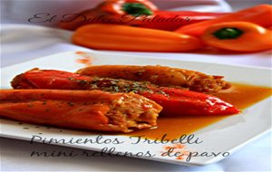 Pimientos Tribelli Mini Rellenos De Pavo
