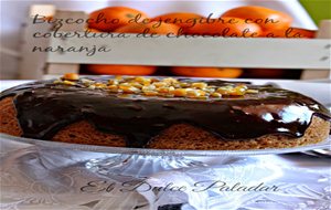 Bizcocho De Jengibre Con Cobertura De Chocolate A La Naranja (degustabox)
