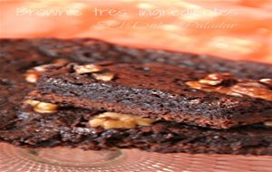 Brownie Tres Ingredientes (en Fussioncook)
