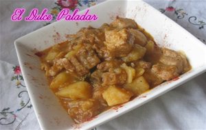 Costillas De Cerdo Con Patatas
