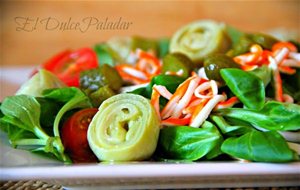 Ensalada De Canónigos Y Corazones De Alcachofas
