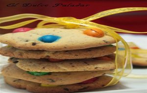 Galletas Con Chocolate Y Conguitos
