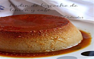 Pudin De Bizcocho De Limón Y Café
