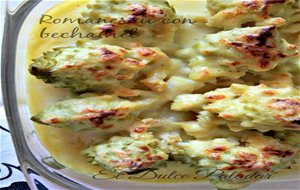 Romanescu Con Bechamel ( Recetas Ligeras)
