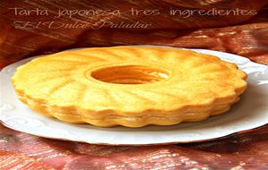 Tarta De Queso Japonesa De Tres Ingredientes (tradicional Y En Fussioncook)
