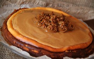 Tarta De Queso Con Cobertura De Dulce De Leche
