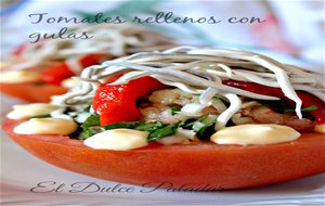 Tomates Rellenos Con Gulas ( Recetas Ligeras)
