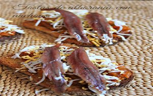 Tostas De Alboronía Con Anchoas ( Degustabox)
