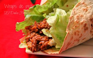 Wraps De Pisto Y Ternera
