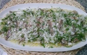 Sardinas Aliñadas Con Cebolleta Y Perejil