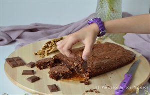 Brownie De Chocolate Con Leche -reto Asaltablog 
