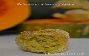 Buñuelos De Calabaza Y Espelta
