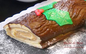 Bûche De Noël Con Turrón De Jijona Para Cocinas Del Mundo
