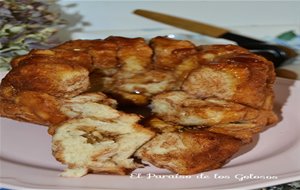 Pan De Mono Dulce Relleno De Nueces
