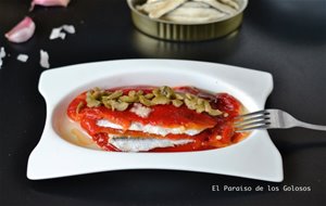 Lasaña De Pimientos Asados Y Boquerones De Dani Garcia
