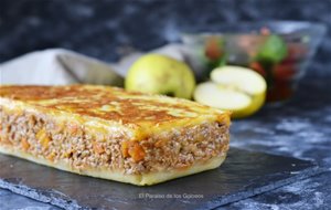 Pastel De Carne Con Manzana Y Sidra.
