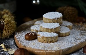 Polvorones De Castañas.
